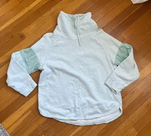 Light Blue Gymshark Hoodie Sz L thumbnail 1