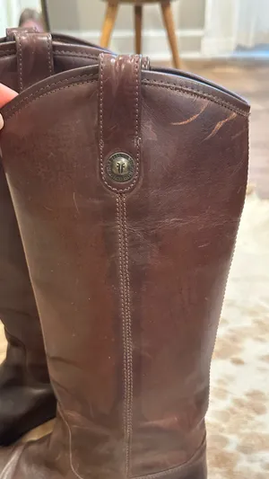 Frye Women’s Melissa Button Boots- Brown thumbnail 4