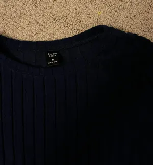 Plain lined fall long sleeve Blue Size M thumbnail 2