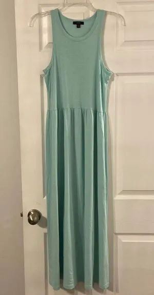 J.Crew Maxi Dress size XXS long 50” bust 30” 100% cotton thumbnail 1