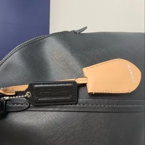 Coach‎ Cora Peyton Black Saffiano Leather Domed Satchel thumbnail 6