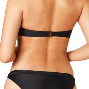 NWT Andie Swim Black The Scala Strapless Swimsuit Top Size Medium thumbnail 2