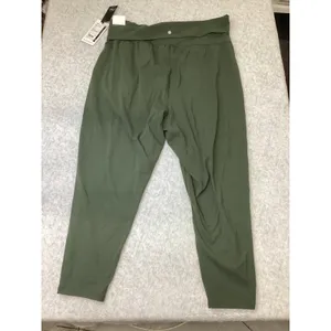 CALIA Inspire Foldover Relaxed Yoga Pant Ivy Green XXL WAX111 High Rise NWT thumbnail 2
