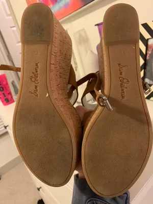 Sam Edelman Tan Wedges thumbnail 4