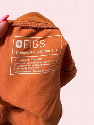 Figs Women's Burnt Orange Zamora Jogger Scrubs thumbnail 3