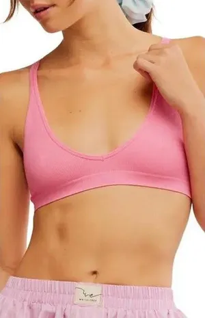 Free People Strappy Back Rib Bra thumbnail 1