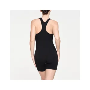 Skims Outdoor Mid Thigh Bodysuit Black Racerback Romper One Piece Size Medium thumbnail 2
