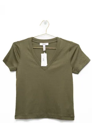 SPANX -‎ Cool Cotton V-Neck Tee thumbnail 2