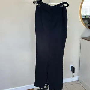 NWOT House Of Cb Martinez Maxi Black Skirt‎ Cut Out Size S thumbnail 8