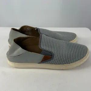 Olukai‎ Pehuea Breathable Slip On Shoes in Pale Grey Size 9 thumbnail 7
