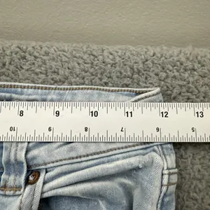 American Eagle Super Hi Rise Flare Jeans Stretch Boho Festival Women's 2 x 30 thumbnail 7