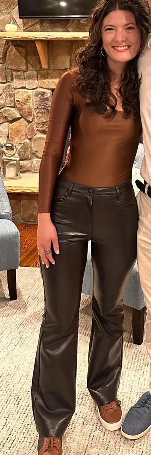 Aritzia Wilfred Pants Leather Vegan thumbnail 1