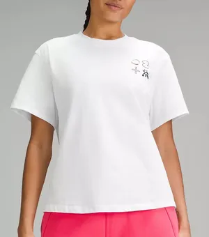LULULEMON Pride T-Shirt size 0 white thumbnail 1