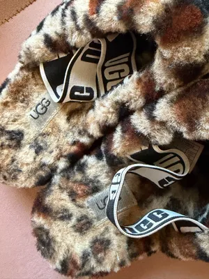 Cheetah UGG Slippers thumbnail 2