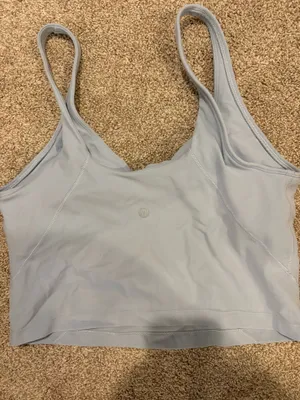 Lululemon Align Tank Top Blue 10 Light thumbnail 2