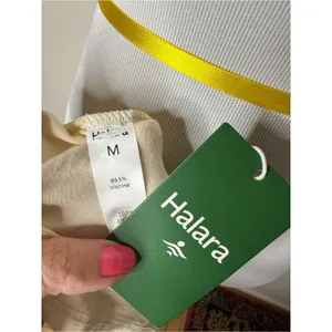 Halara Ivory Crewneck Long Sleeve Tee NWT M thumbnail 4