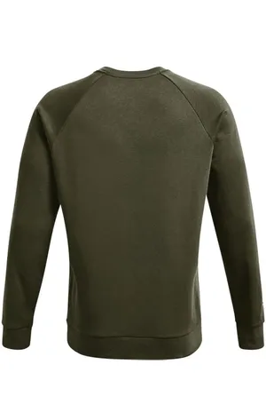 Under Armour Rival Fleece Camo Script Crew Sweatshirt thumbnail 2