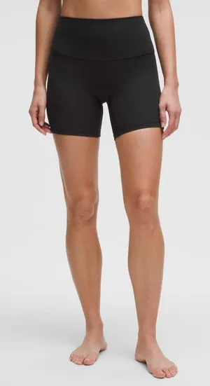 LULULEMON Align High Rise Athletic Short Black Sz 2 thumbnail 1