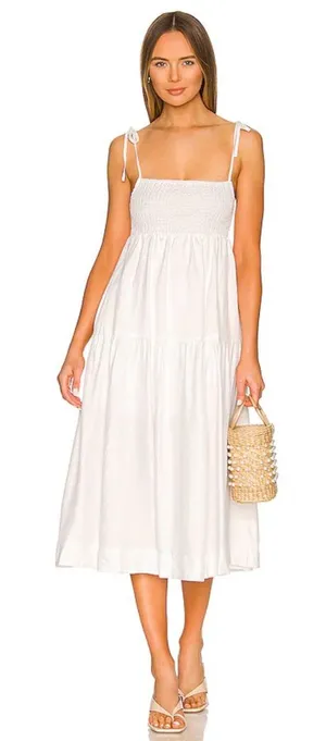 Astr the Label Marlene Dress White thumbnail 1