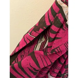 Anthropologie Maeve Kelli Halter Maxi Dress Pink Small thumbnail 6