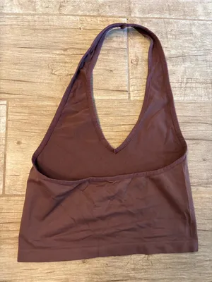 PacSun PAC cares Brown Halter Bralette Top - Women's Intimates thumbnail 2