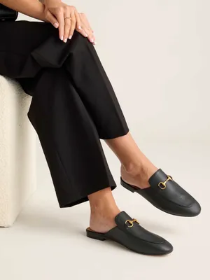 Quince mule horsebit loafers, Italian leather size 8 thumbnail 1