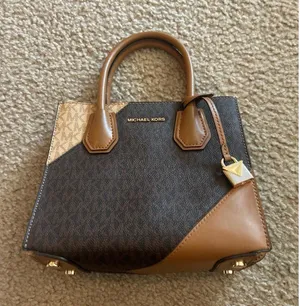 Michael kors amazing two tone purse bag elegant thumbnail 1