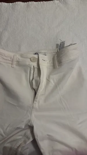 White ZARA Jeans Wide legged Size 6 thumbnail 4