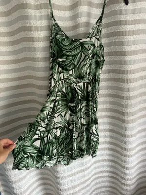 Divided Floral vacation romper thumbnail 3