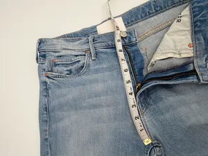 Mother Superior Jeans Women 30 Blue The Flirt Fray I Confess High Waist Raw Hem thumbnail 9
