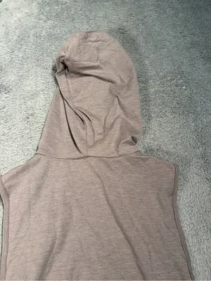 Halara hooded Sleeveless cropped running Tank Top small thumbnail 7