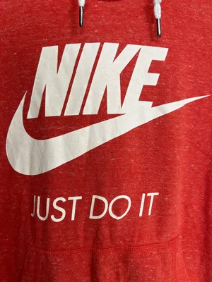 Nike Orange Hooded shirt thumbnail 2