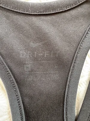 Nike Black Racerback Mesh-Panel Tank Top thumbnail 3