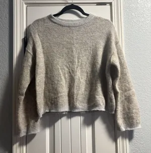 Free People My Only Sunshine Sweater Women XS Beige‎ Excellent Alpaca Wool Blend thumbnail 1