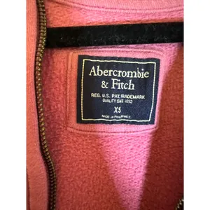 Abercrombie‎ Fitch AFNY Pink Zip Up Hoodie Sweatshirt Women's XS Y2K thumbnail 4