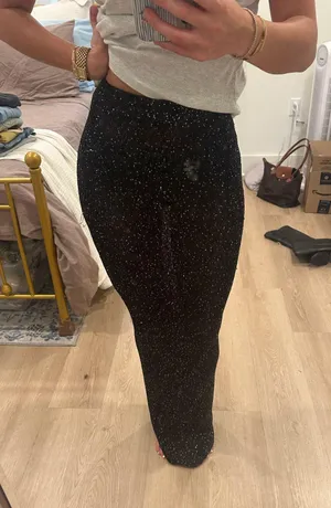 White fox skirt  thumbnail 1