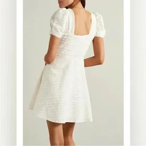 NWT LOVESHACKFANCY Drella Mini Graduation Bridal Dress Ivory 6 thumbnail 2