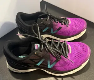 New Balance Womens 7.5 Solvi v2 Running Shoes Purple Black WSOLVRZ1 TruFuse thumbnail 1