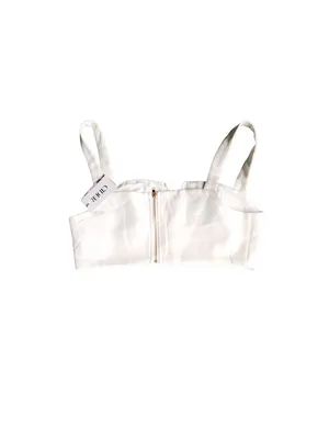 NWT Cider White Crop Top thumbnail 4
