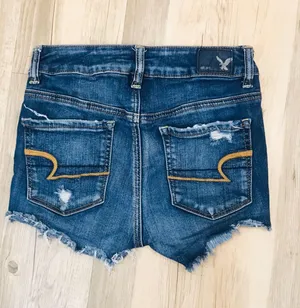 American Eagle High Rise Shortie sz 0 thumbnail 6