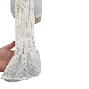 Free People Cuffing Season Top‎ Round-Neck Long-Sleeve Top White Size Medium thumbnail 8