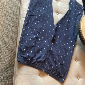 POLO by Ralph Lauren Underwear Navy Cotton Logo Sleep Pants PJs Size Medium thumbnail 8