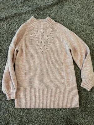 LC Lauren Conrad Pink Oversized Sweater thumbnail 2