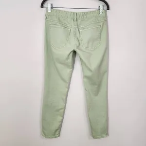 Free People Green Skinny Jeans Size 27 Free People Green Ankle Zip Skinny Denim thumbnail 4