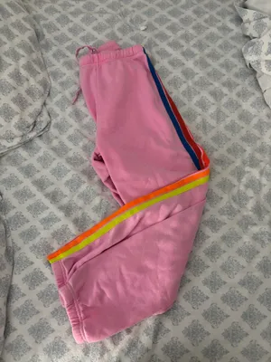 Hot Pink Aviator Nation Sweatpants thumbnail 1