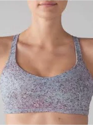 Lululemon Free To Be Serene Bra Womens 6 Summer Haze Multi Excellent Strappy thumbnail 1