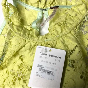 NWT Free People Sweet Meadow Dreams Lace Top thumbnail 4
