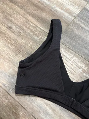 Lululemon Calm Tides Black Bikini Top thumbnail 7