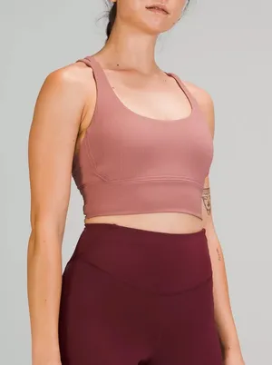Lululemon Energy Bra Longline Ribbed Medium Support thumbnail 1