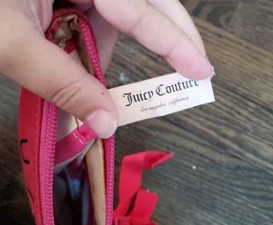 VINTAGE Juicy Couture Pink Wristlet thumbnail 5